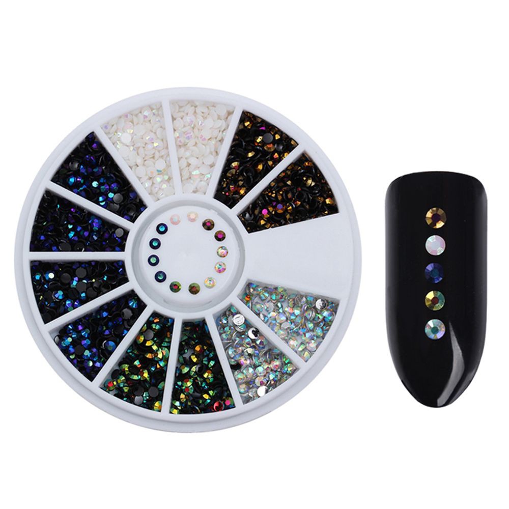 Hạt 3D Kích Thước 2Mm Đính Móng Nghệ Thuật
