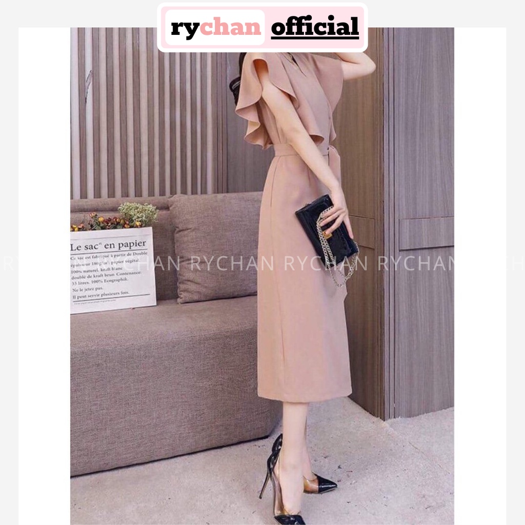 DM000 - Đầm Maxi Kem Cột Eo Cánh Tiên