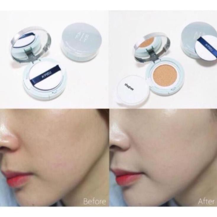 tkn123 (LBQ38) GIASOC 🇰🇷 Phấn nước A'Pieu Air Fit Cushion SPF50 PA+++ MHB2