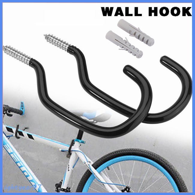 Bộ 2 Móc Treo Xe Đạp Gắn Tường Dễ Lắp Đặt Tiện Dụng