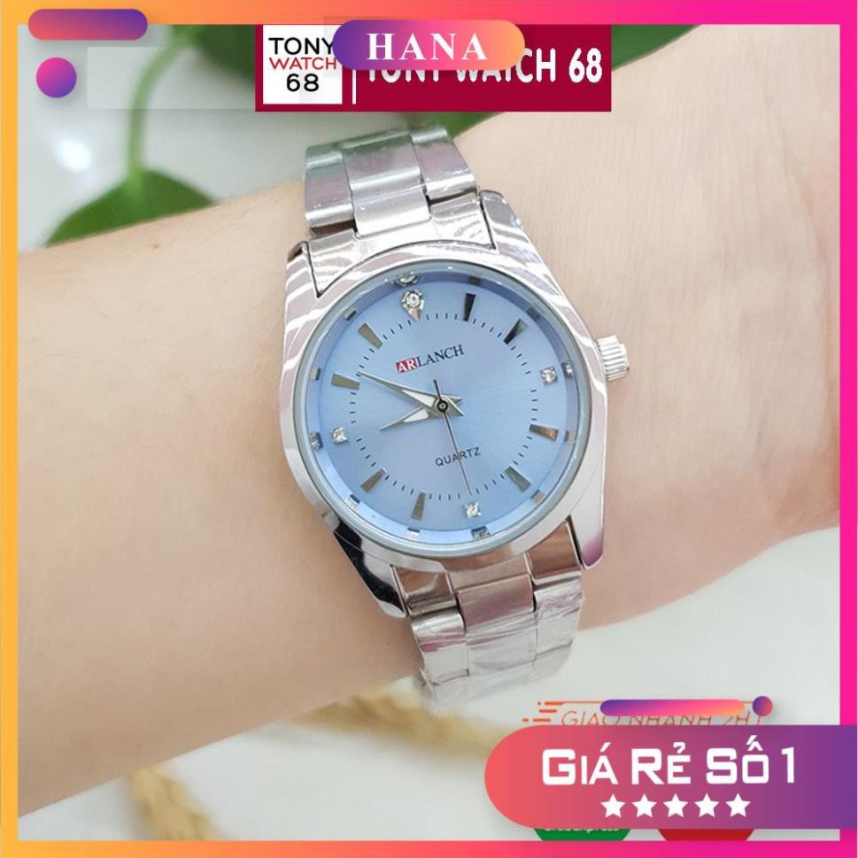 Đồng hồ nữ Arlanch dây kim loại mặt nhỏ siêu đẹp chống nước chính hãng Tony Watch 68