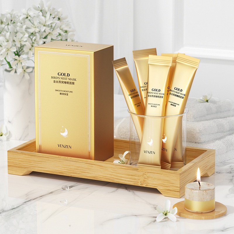 Mặt nạ ngủ IMAGES tổ yến vàng DCH668 dưỡng ẩm thu nhỏ lỗ chân lông cải thiện da khô