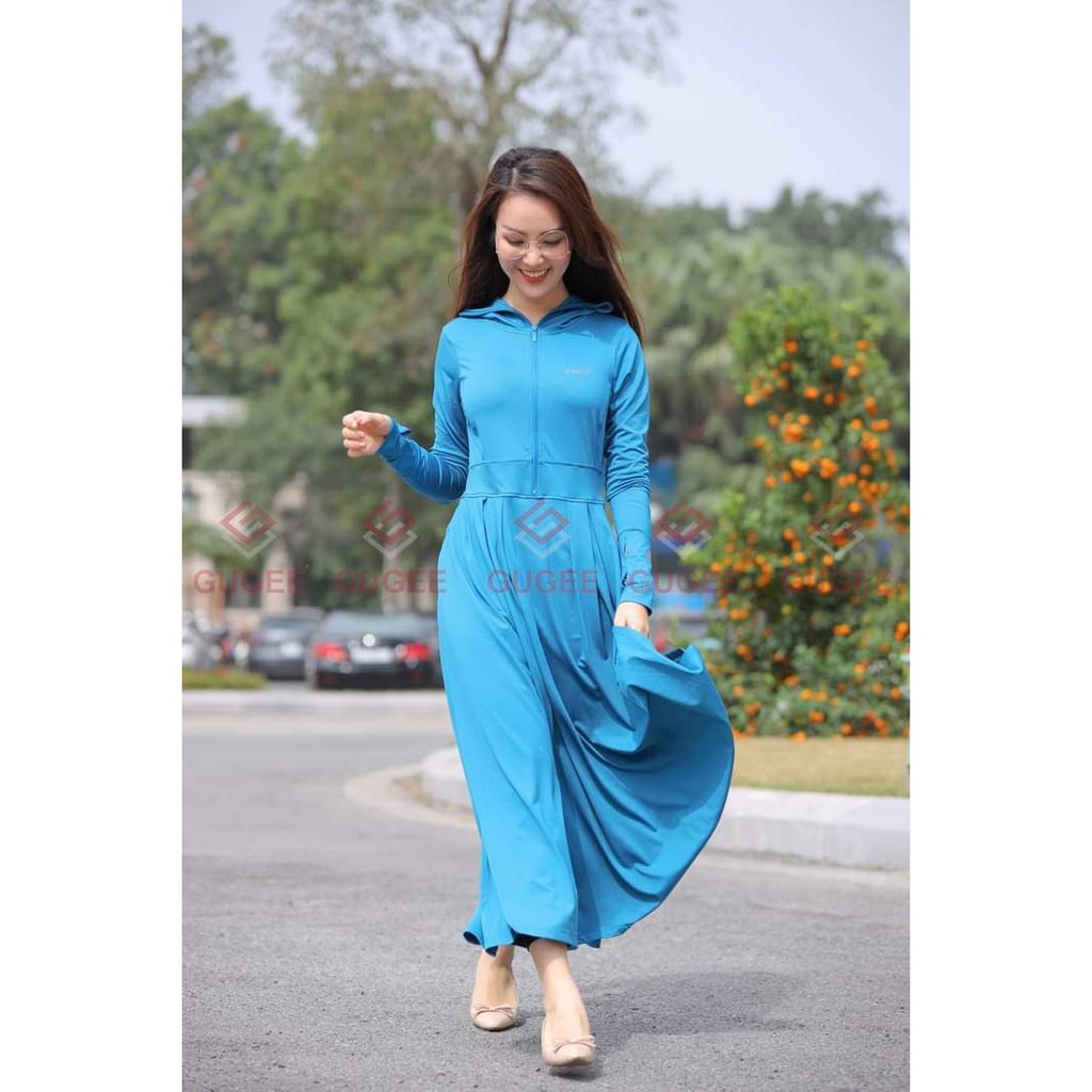 Áo choàng chống nắng GuGee - HÀNG  CHÍNH HÃNG  Sản phẩm cách tân nhưng không kém phần sang trọng thanh lịch!