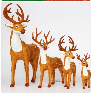 Tuần lộc mũi đỏ cao 50cm