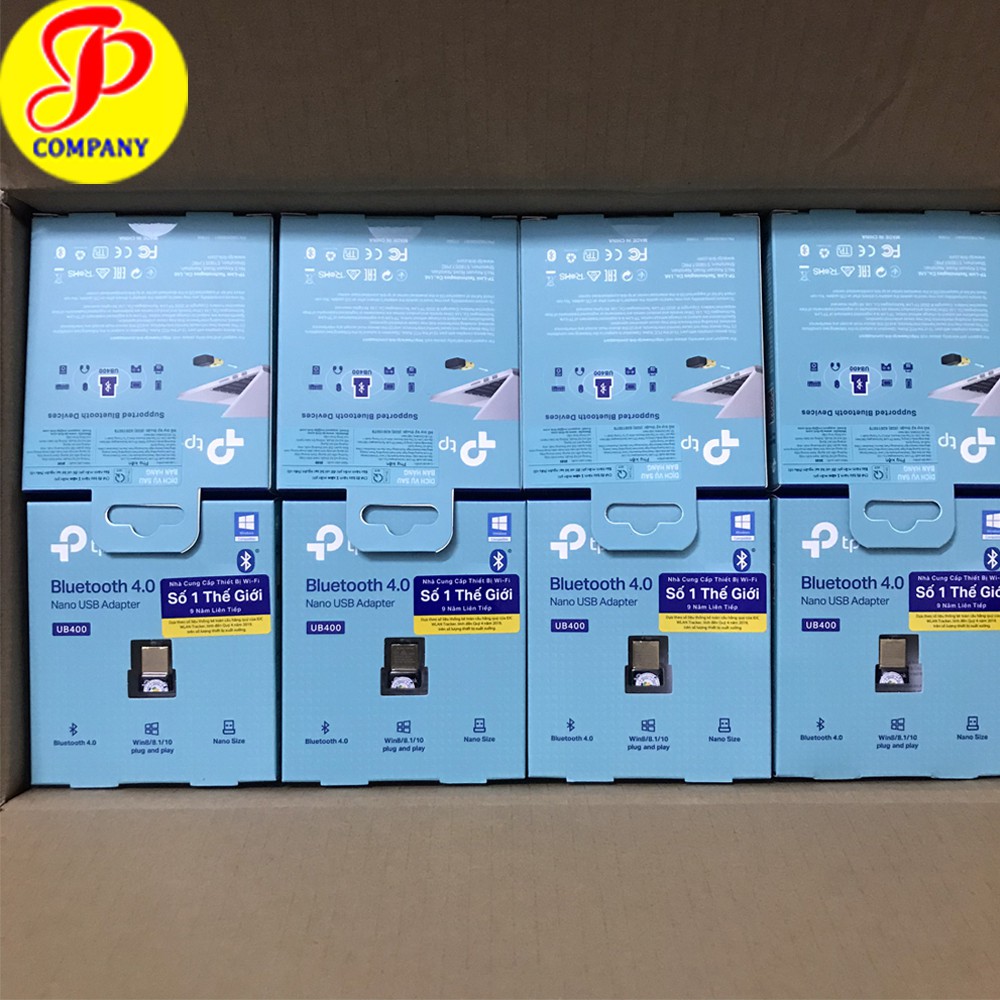 Thùng 80 cái USB Bluetooth 4.0 TP-Link UB400 dùng cho máy tính, chính hãng, mới 100%, bảo hành 2 năm | BigBuy360 - bigbuy360.vn