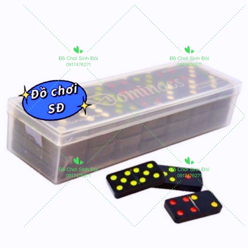 Cờ DOMINO cao cấp màu đen