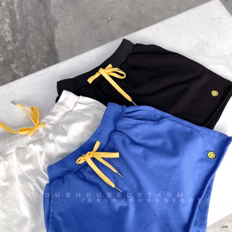 Quần short vải, quần short nỉ smile 5799