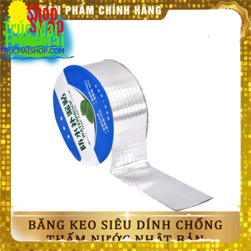 Băng Keo Siêu Dính Đa Năng, chống thấm Cho Tường, trần Nhà, Mái Tôn, Ống Nước xịn Nhật Bản