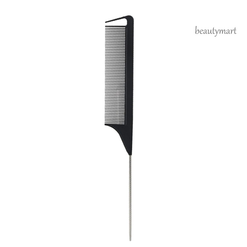 [Hàng mới về] Lược chải tóc răng mật độ cao chống tĩnh điện có đuôi nhọn dài tiện lợi dành cho tiệm cắt tóc MF