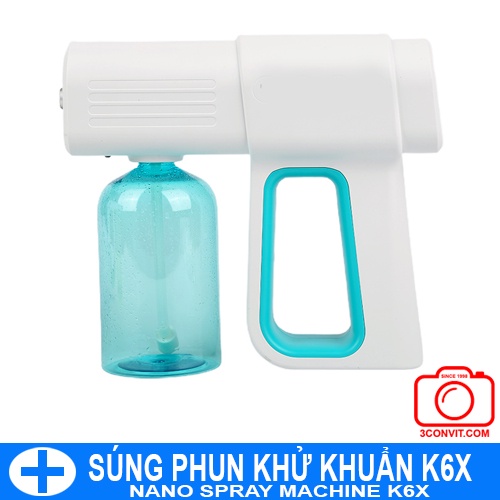 Súng cầm tay phun sương khử khuẩn Nano K6X