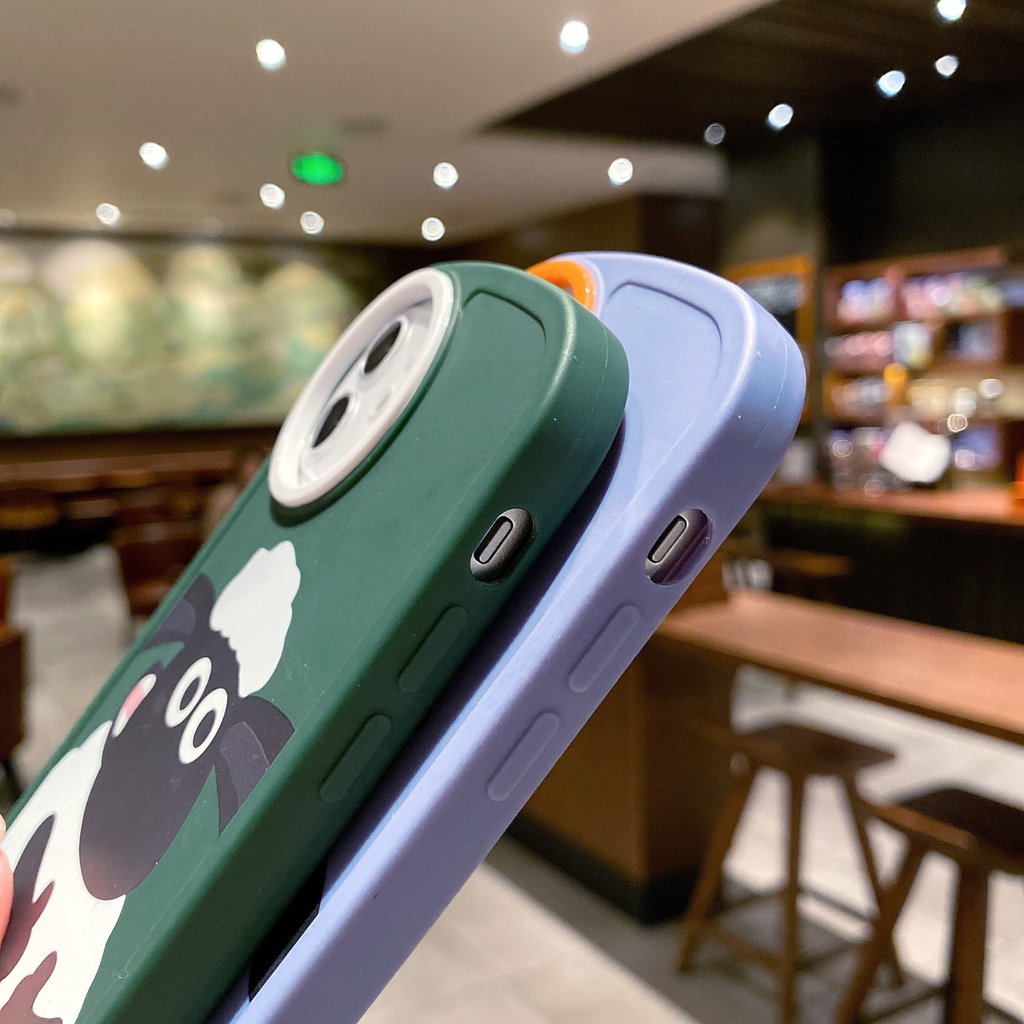 Ốp Điện Thoại Chống Sốc Họa Tiết Cừu Dễ Thương Cho iPhone 7 plus 8 plus xs max xr 11 pro max 12 pro max 13 pro max