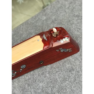 Đàn bầu gỗ hương đỏ khảm hoa gấp gọn