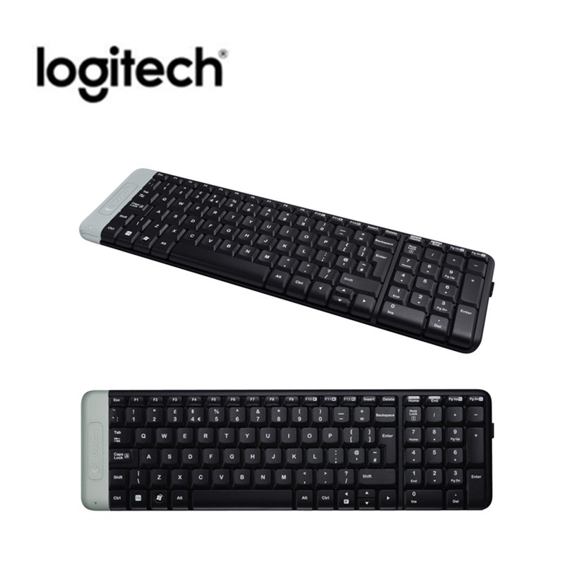 Logitech K230 Wireless USB Standard Keyboard Mini 2.4G Wireless Keyboard and Unified Receiver