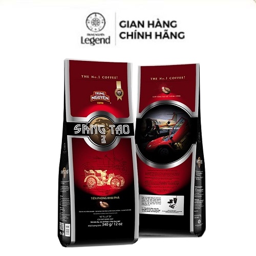 [Culi và Robusta] Combo 2 Cà phê Rang Xay Sáng Tạo 1 - 340gr - Trung Nguyên Legend