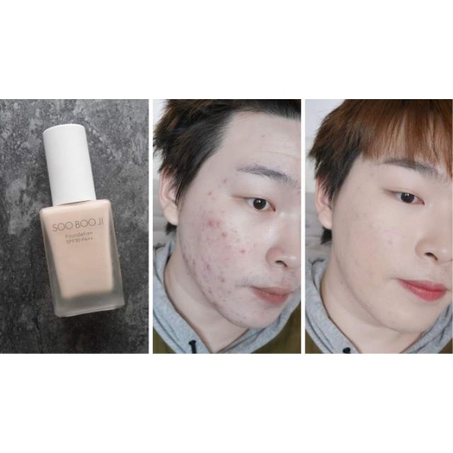 Kem Nền Kiềm Dầu Cho Da Dầu Apieu Soo Boo Ji Foundation SPF30 | BigBuy360 - bigbuy360.vn