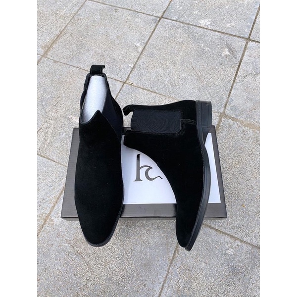 Giày Chelsea Boot nam - Da lộn xịn xò - Đế cao su đúc nguyên khối - Bảo hành 12 tháng Hood HoodVN | BigBuy360 - bigbuy360.vn