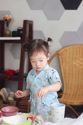 SET YUKATA em bé NHẬT BẢN