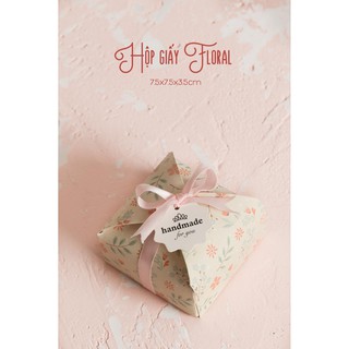 COMBO 20 HỘP GIẤY FLORAL MỸ PHẨM  BÁNH HANDMADE QUÀ TẶNG