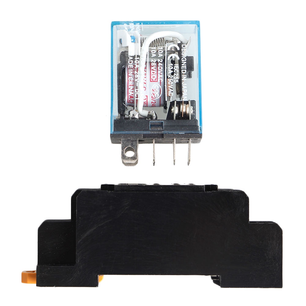 Rơ Le LY2NJ AC 220V 10A 8 Pin + Đế Cắm
