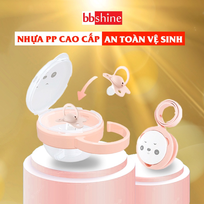 [Mã BBSH5 GIẢM 5% TỐI ĐA 15.000Đ CHO ĐƠN CÓ GIÁ TRỊ TỐI THIỂU 300.000Đ] Hộp đựng ti giả, Dây đeo ti giả SS028