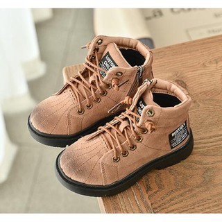 Giày bé trai trẻ em cao cổ boot cổ ngắn