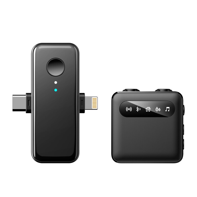 Micro Cài Áo Không Dây 3 in 1 Điện Thoại Android, iphone, Máy Quay, Micro Giảm Tiếng Ồn - Micro RoHS Trinity
