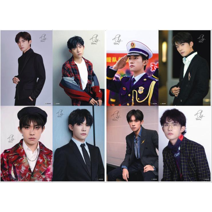 POSTER TFBOYS VƯƠNG TUẤN KHẢI VƯƠNG NGUYÊN DỊCH DƯƠNG THIÊN TỶ tranh treo in hình thần tượng đẹp