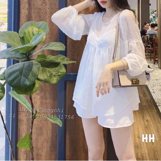 Set áo lưới 3 chi tiết