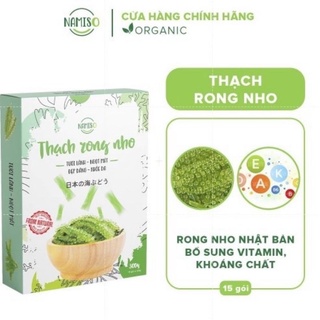 Thạch rong nho Namiso 15 gói -300g