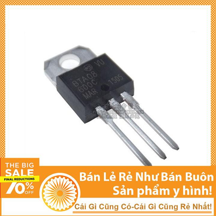 Linh Kiện BTA08-600C TO220 8A 600V Giá Rẻ