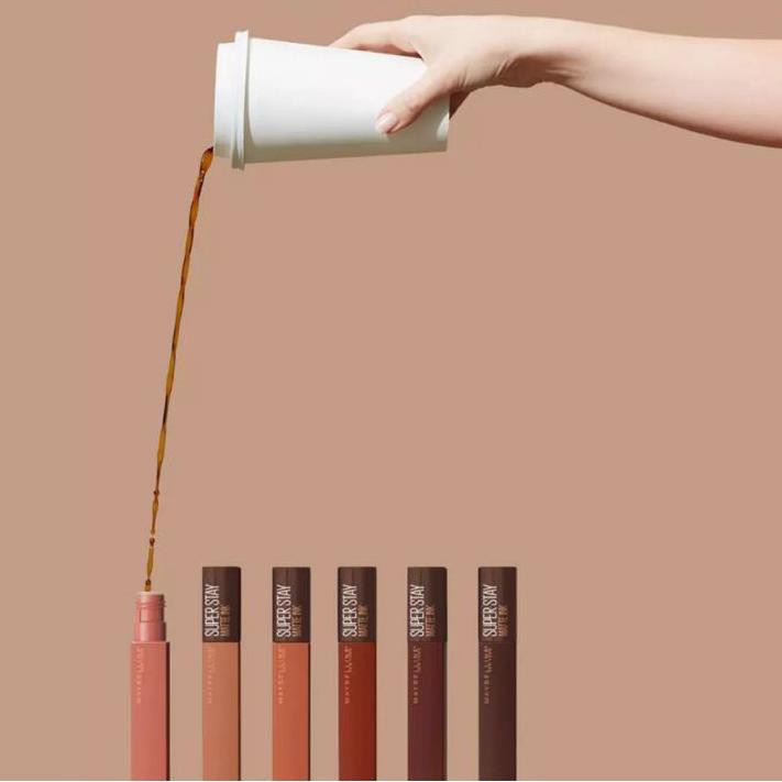 (Hàng Mới Về) Son Kem Maybelline Màu Cà Phê / Lễ Tình Nhân