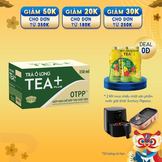 Thùng 24 Chai Trà Ô long Tea+ (350ml/Chai)
