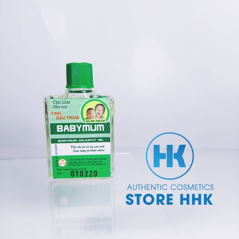 Dầu tràm BabyMum 22ml an toàn cho mẹ và bé