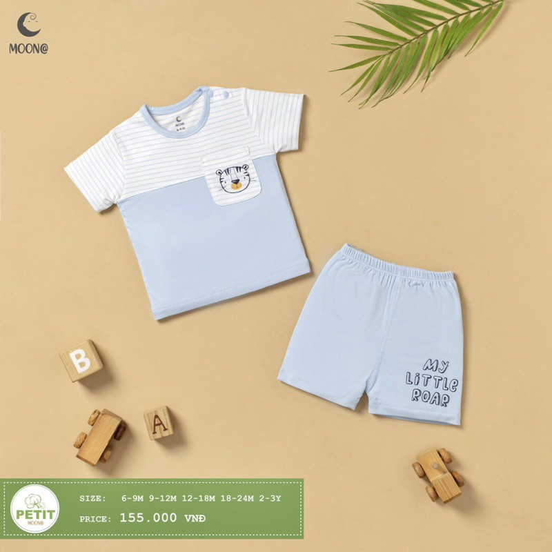 Bộ cài vai pettit Moon siêu mềm, mịn