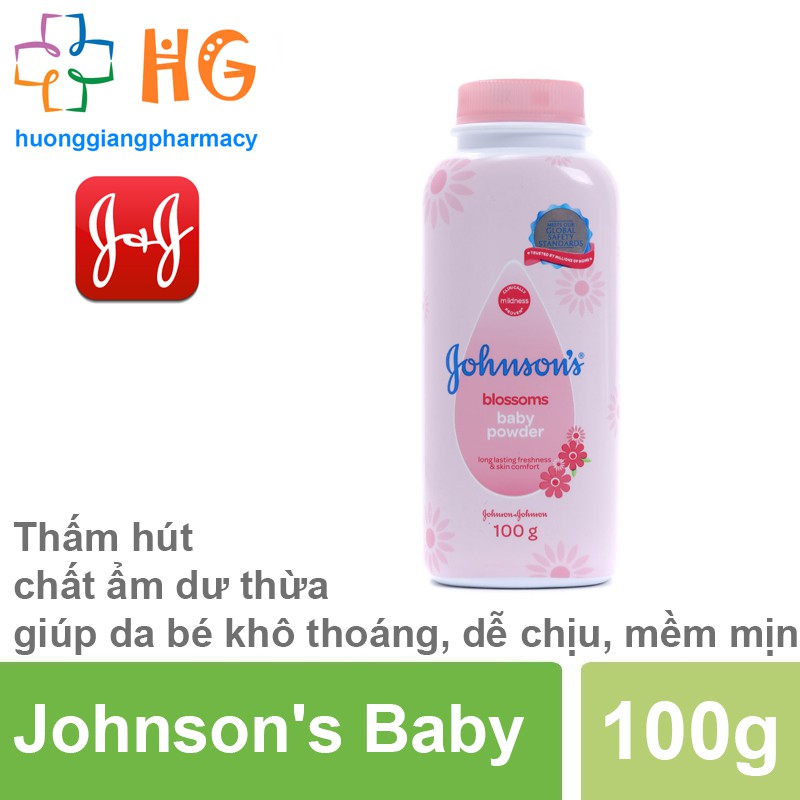 Phấn thơm Johnsons baby (Lọ 100g)