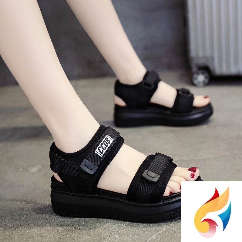 Giày Sandal Đế Xuồng Mềm Mại Dễ Phối Đồ Thời Trang Mùa Hè 2022 Phong Cách Thể Thao Cho Mẹ Bầu