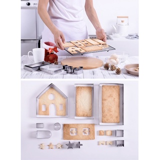 (CÓ SẴN) Set cutter 3D chủ đề giáng sinh