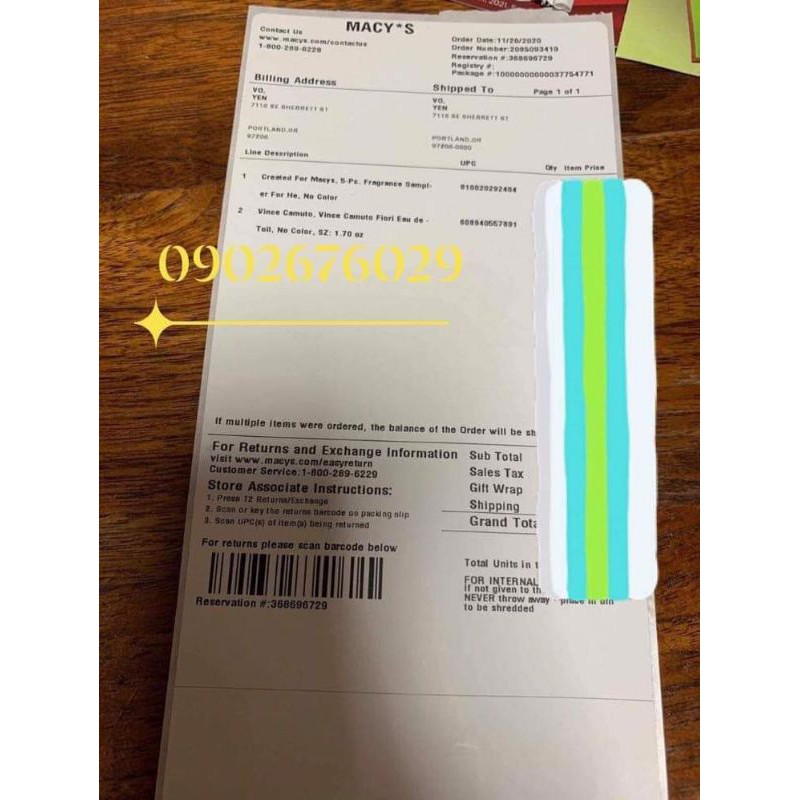 Nước hoa fiori vince camuto cho nữ