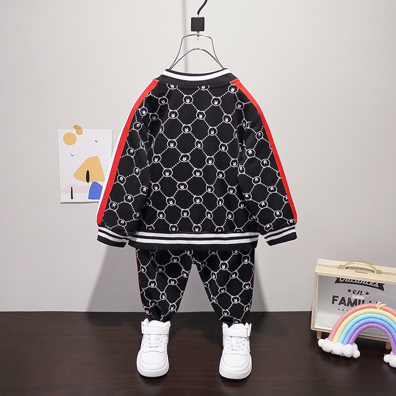 Bộ nỉ trẻ em thu đông 3 món chất đẹp 2022