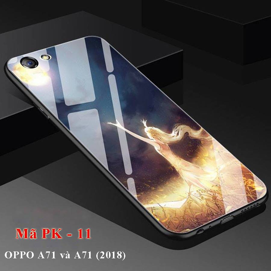 Ốp lưng  A71 và A71 2018 (Ốp lưng kính Oppo A71 và A71 2018) - Ốp lưng giá rẻ