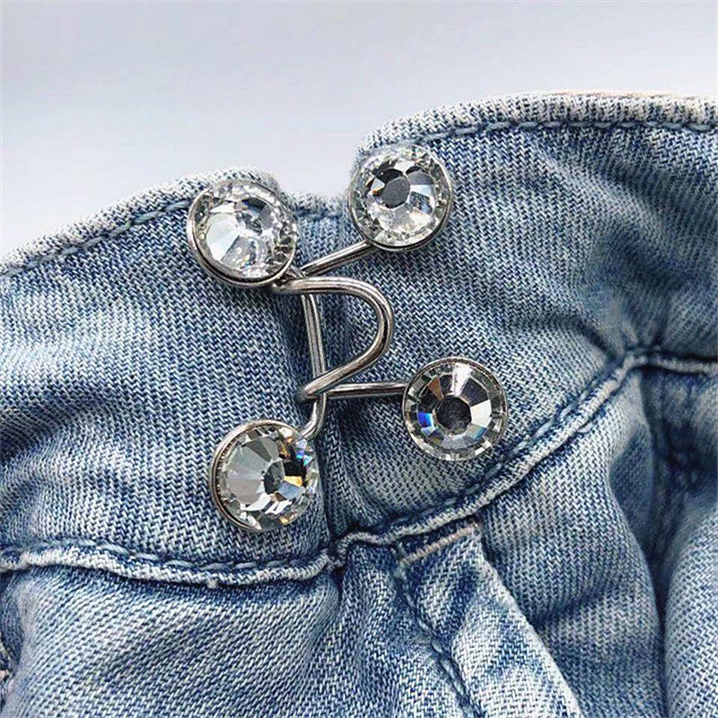 Sét 3 bộ khuy cài quần eo trang trí chống rộng