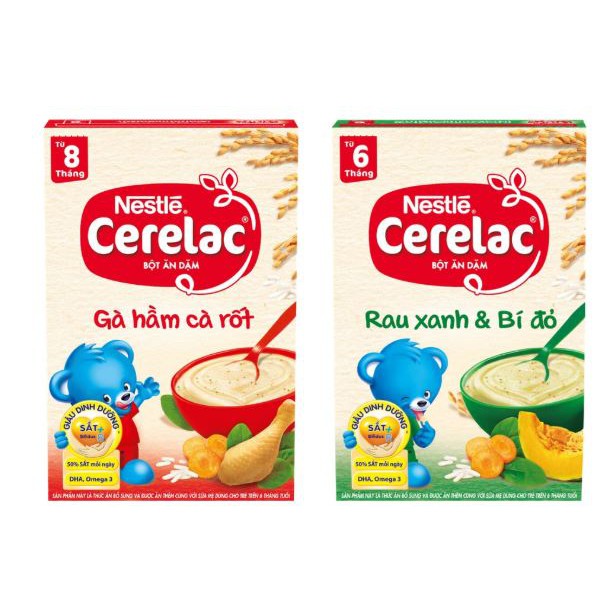 (date 05/2021) Bột Ăn Dặm Nestle Cerelac