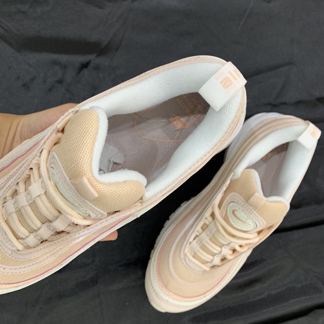 (Tặng móc khoá) Giầy Air97 hồng cao cấp fullbox