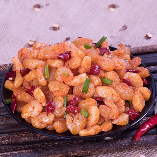 Tôm chay tẩm vị - đồ ăn vặt
