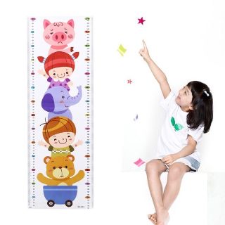 Decal đo chiều cao cho bé