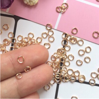 200 khoen tròn nối size 5mm dùng làm trang sức thủ công - DIY