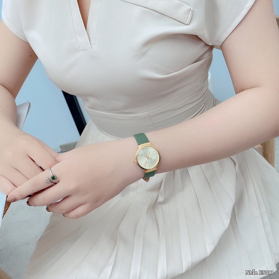 Đồng Hồ Nữ JA-426LA1 Julius Hàn Quốc Dây Da