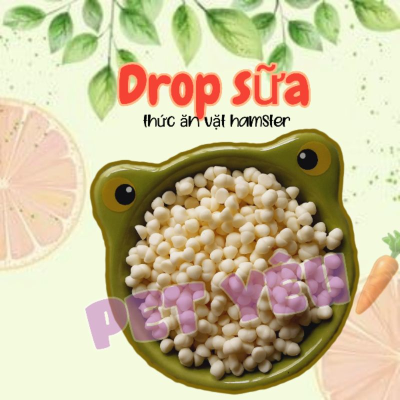 Drop sữa thức ăn hamster 40Gr siêu thơm siêu ngon