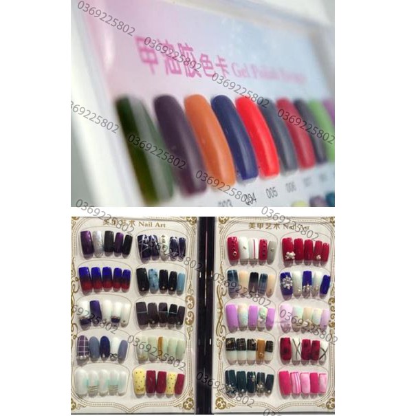 Khung ảnh Trưng bày Mẫu nail 48