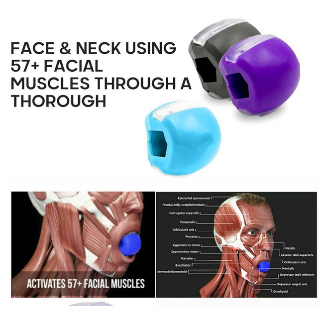 Dụng cụ hỗ trợ nâng cằm điều chỉnh khuôn mặt chuyên dụng luyện tập thể dục cho cơ hàm săn chắc